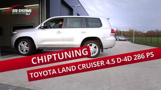 New Power Machine! Chiptuning Performance Pack Toyota-Land-Cruiser V8 by DTE-Systems