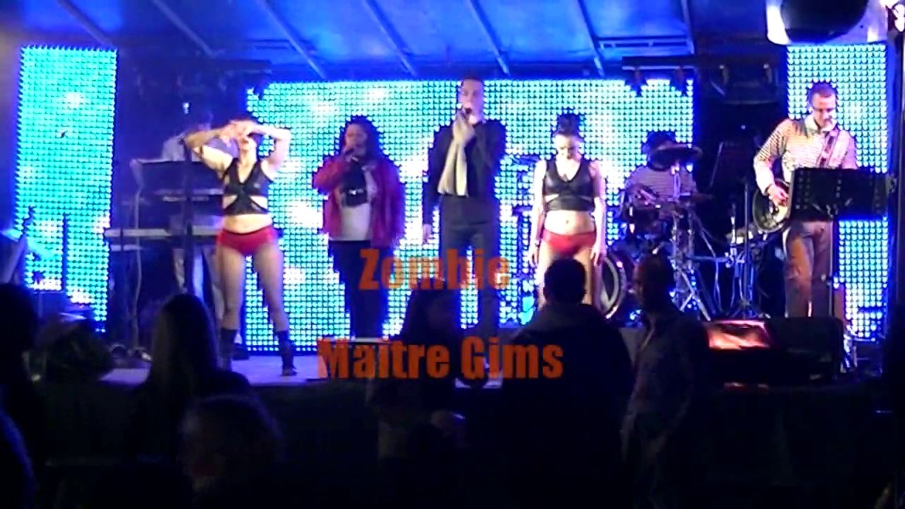 Anthracite cover Zombie Maître Gims orchestre variété 0324332310