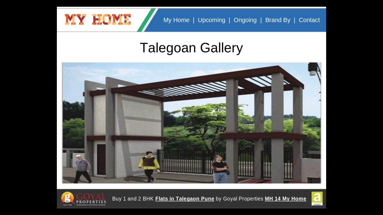 1 and 2 BHK Flat for Sale in Talegaon at MH 14 My Home