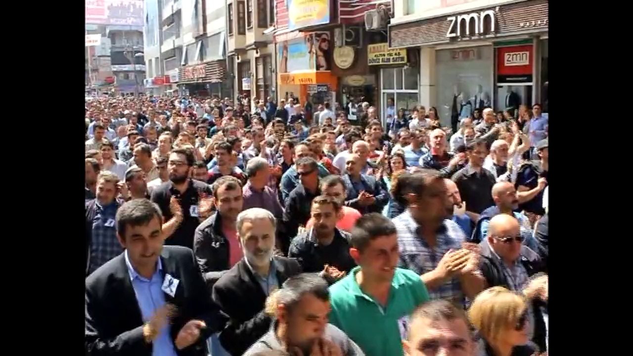 Madenciler eylem