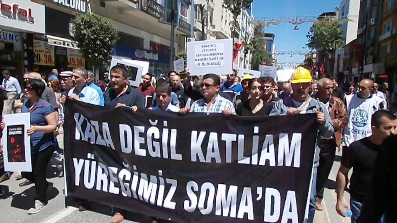 Malatya"Yüreğimiz Soma'da katil devlet"-Sultan Kılıç
