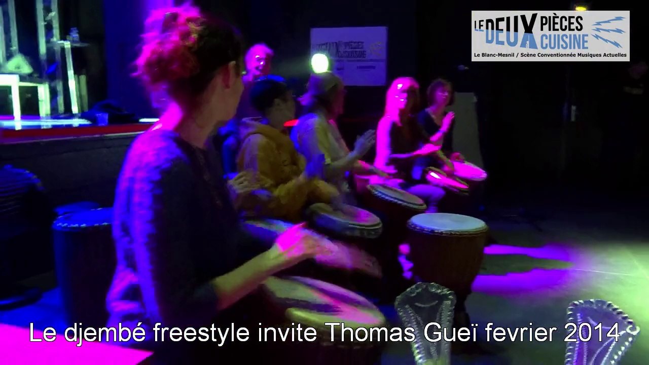 Djembé freestyle inviteThomas gueï