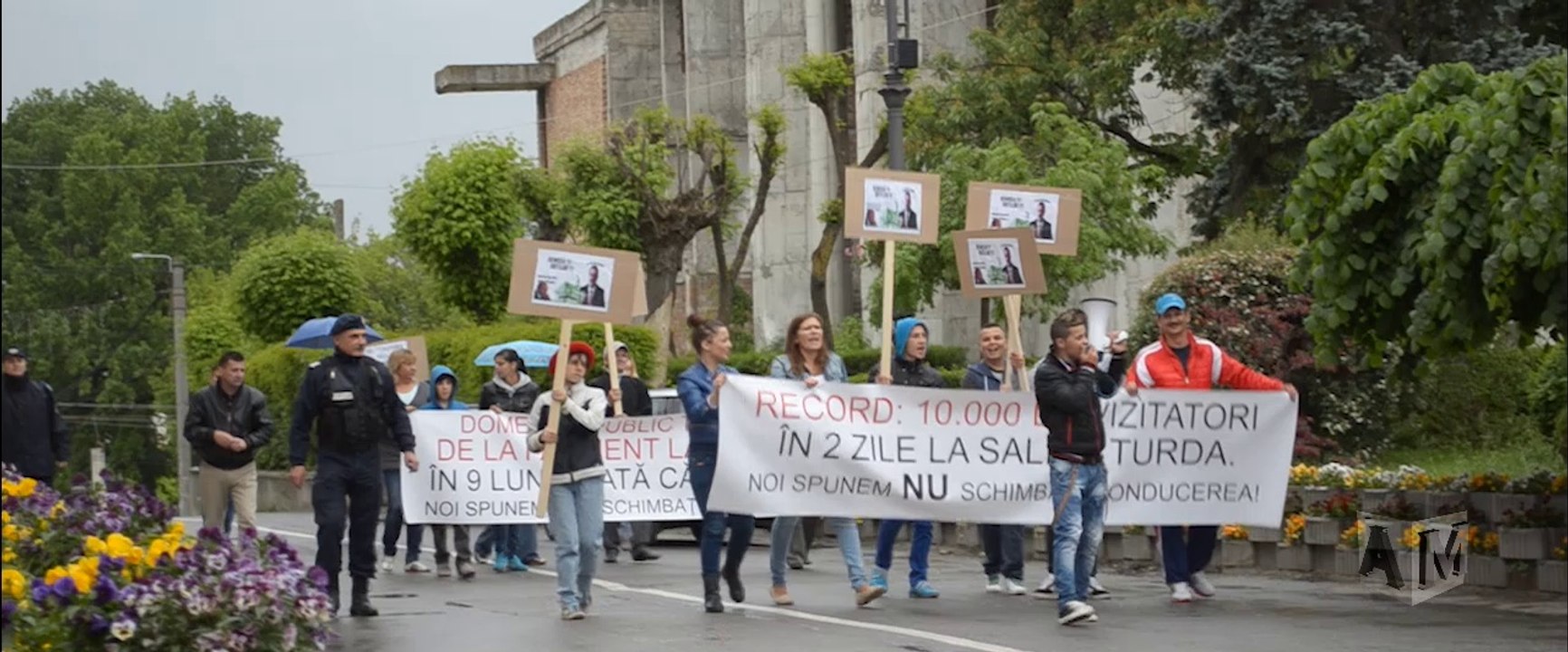 Protest la Turda - secvenţe suficiente
