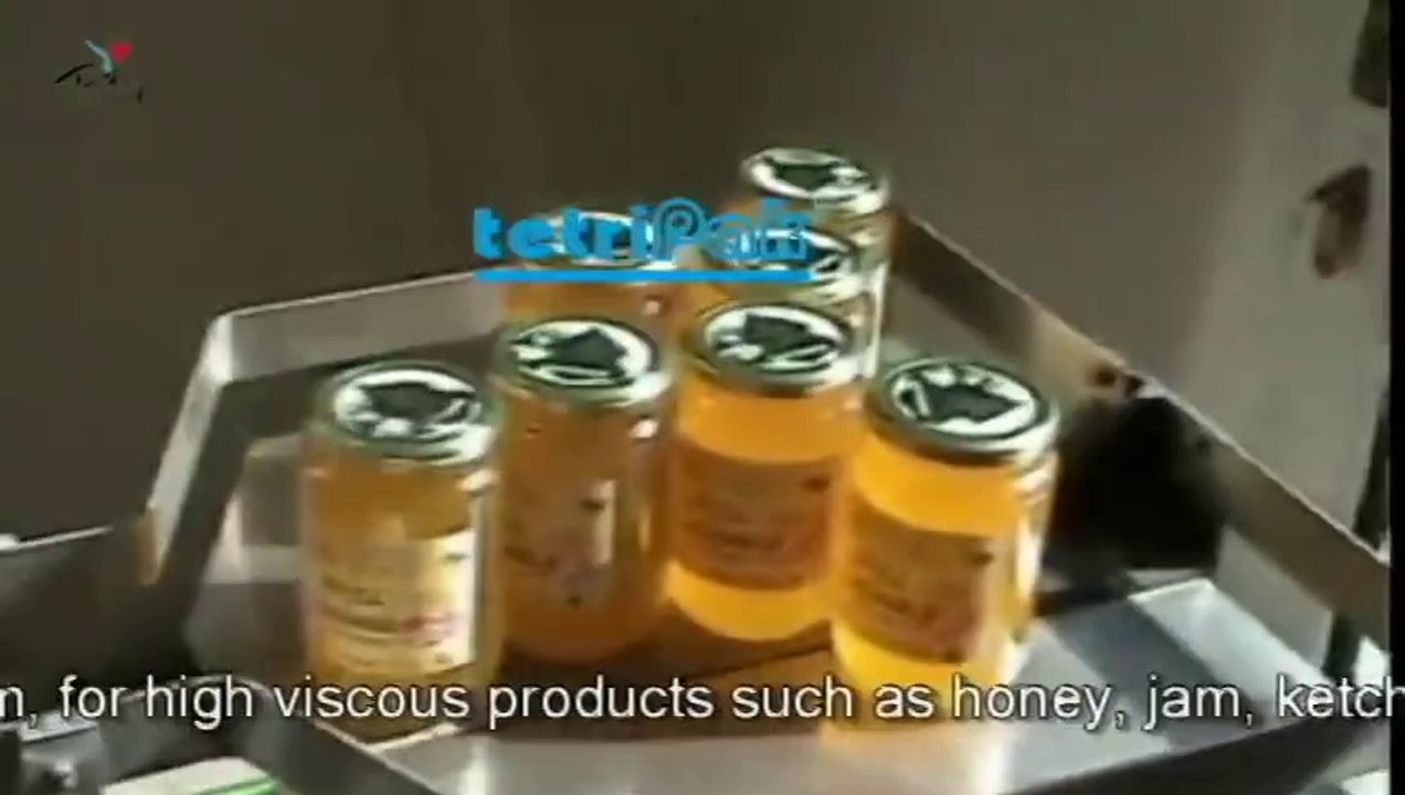 bal dolum kapatma makinası/kavanoz dolum kapatma makinesi