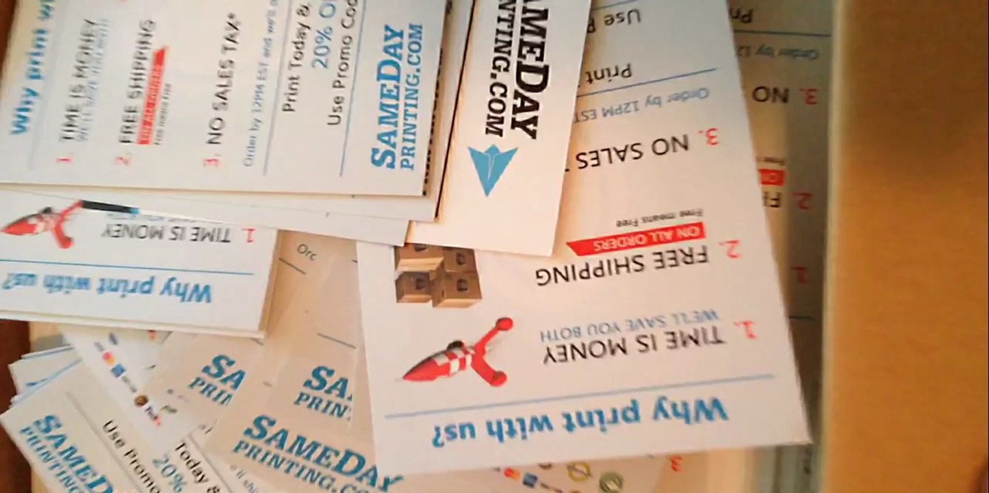 Flyers Unboxing - Flyer Printing Services