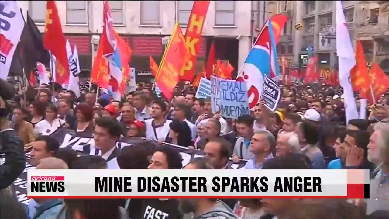 Turkey mine disaster sparks protest