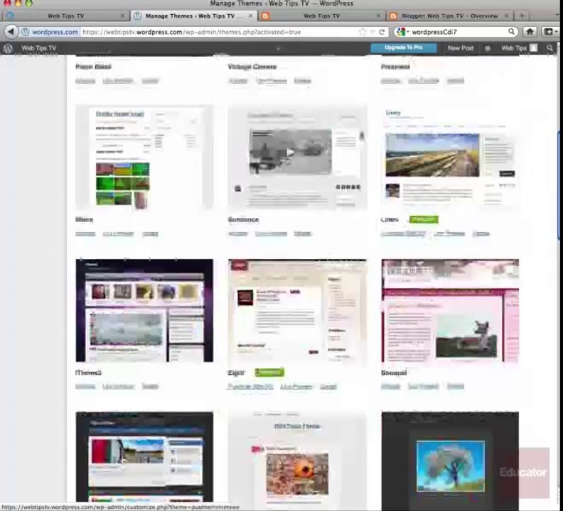 21. Blogging