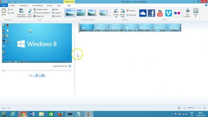 How to Split a Video/Clip using Windows Movie Maker ?