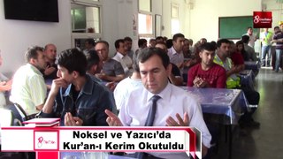 İskenderun Noksel ve Yazıcı’da Kur’an-ı Kerim Okutuldu 8gunhaber [Yüksek Kalite ve Büyüklük]