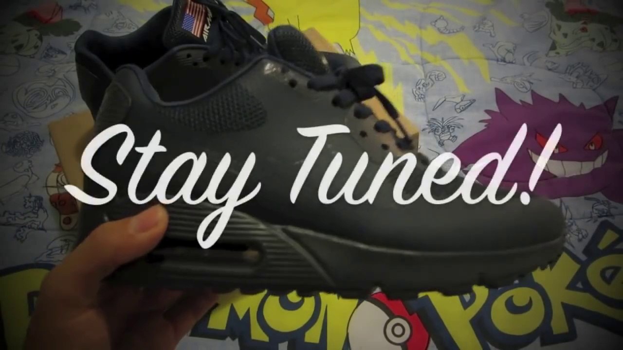 Replica Nike Air Max 90 Hyperfuse Independence Day (Navy)