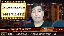 MLB Pick Prediction New York Mets vs. New York Yankees Odds Preview 5-15-2014