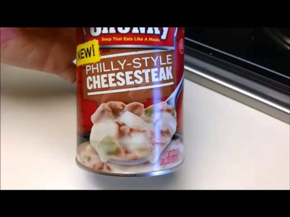 Campbell's Chunky Philly Style Cheesesteak Soup Review