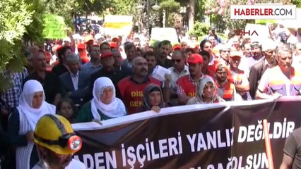 Viranşehir ve Gölbaşı'nda Soma Protestosu