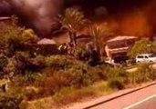 San Diego Wildfires Surround Carlsbad Homes