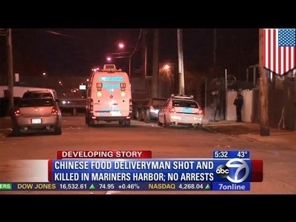 Staten Island Chinese takeaway delivery man shot dead in ambush attack