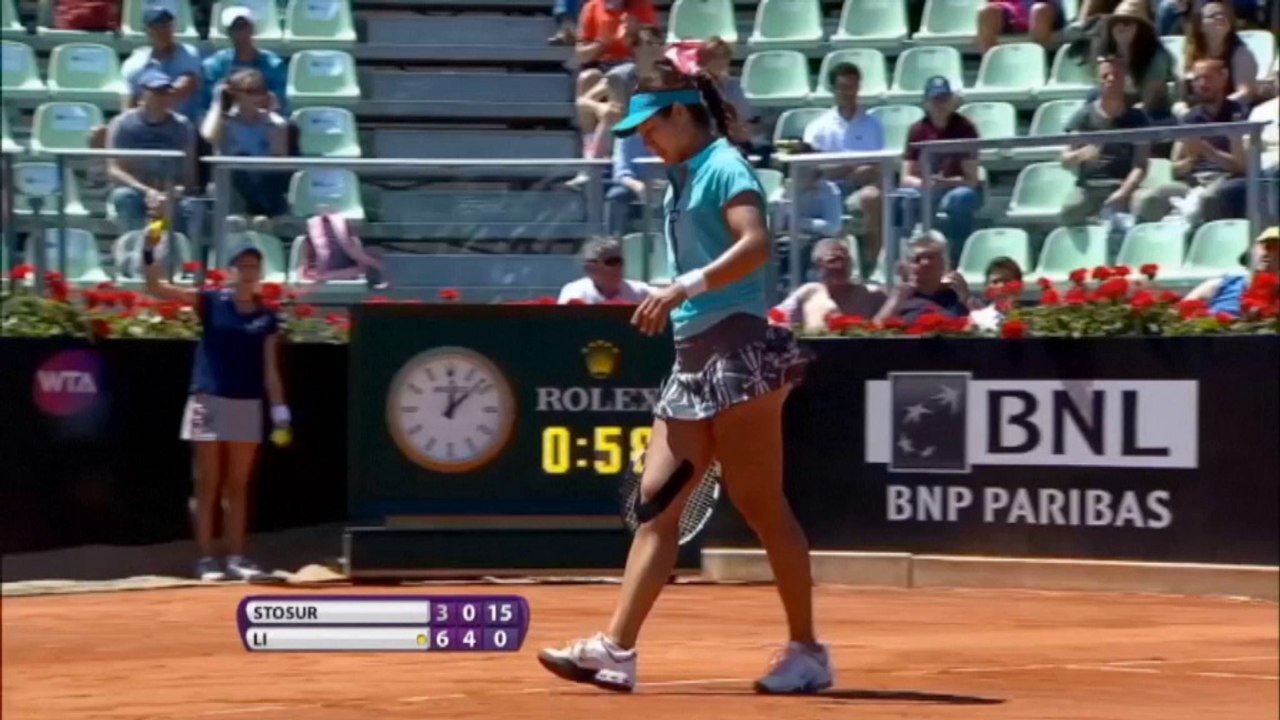 Rom: Li Nas erster Streich im siebten Vergleich