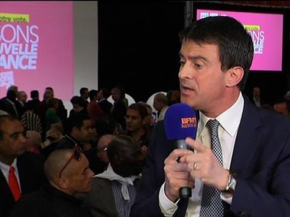 Européennes: pour Manuel Valls, "voter Front national, c'est affaiblir la France" - 15/05
