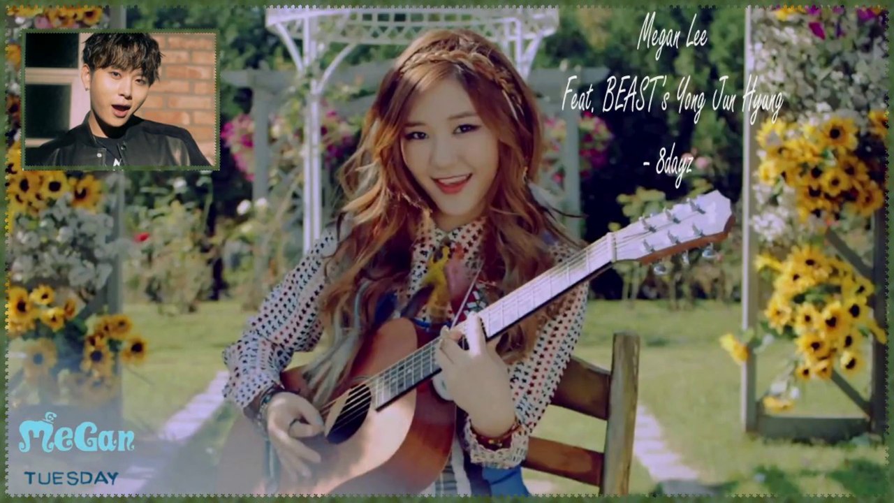Megan Lee feat. Yong Jun Hyung (BEAST) - 8dayz MV HD k-pop [german sub]
