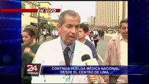 Médicos continúan con paralización tras no llegar a un acuerdo con Minsa (2/2)