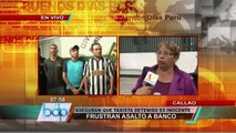 Parientes aseguran inocencia de detenido en frustrado asalto del Callao