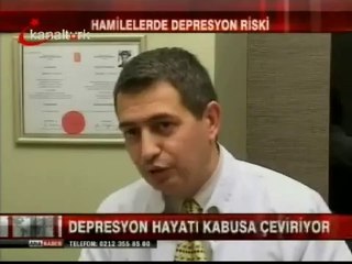 Yapılan Araştırmaya göre Hamilelerin %15'i depresyona giriyor. Dr. İbrahim Bildirici