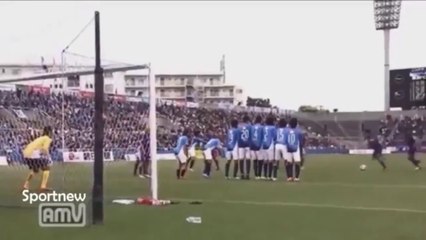 japonya'da 5 kişilik frikik