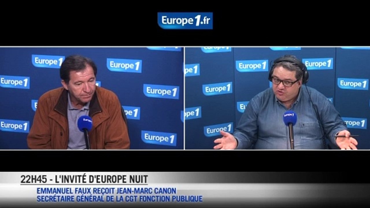 Jean-Marc Canon : "C’est la plus grosse manifestation dans la fonction publique depuis 2007, c’est un signe"