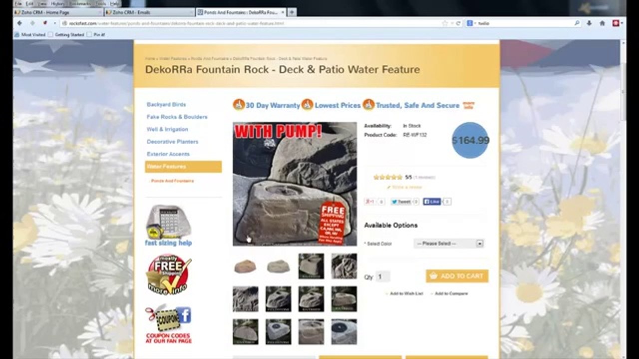Perfect Easy Install Discount Patio Water Fountains