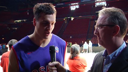 Pre-game interview: Sasha Kaun, CSKA Moscow