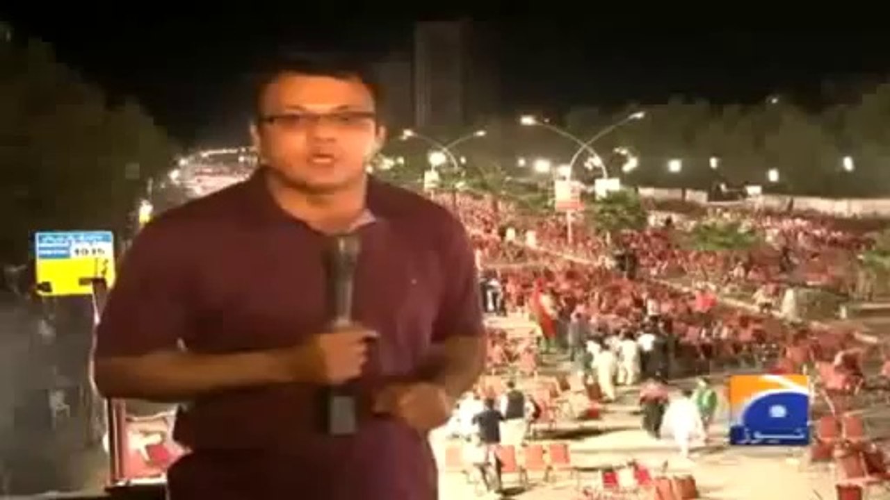 Geo Propaganda Exposed, the guy who was shown as PTI supporter is actually a Geo employee