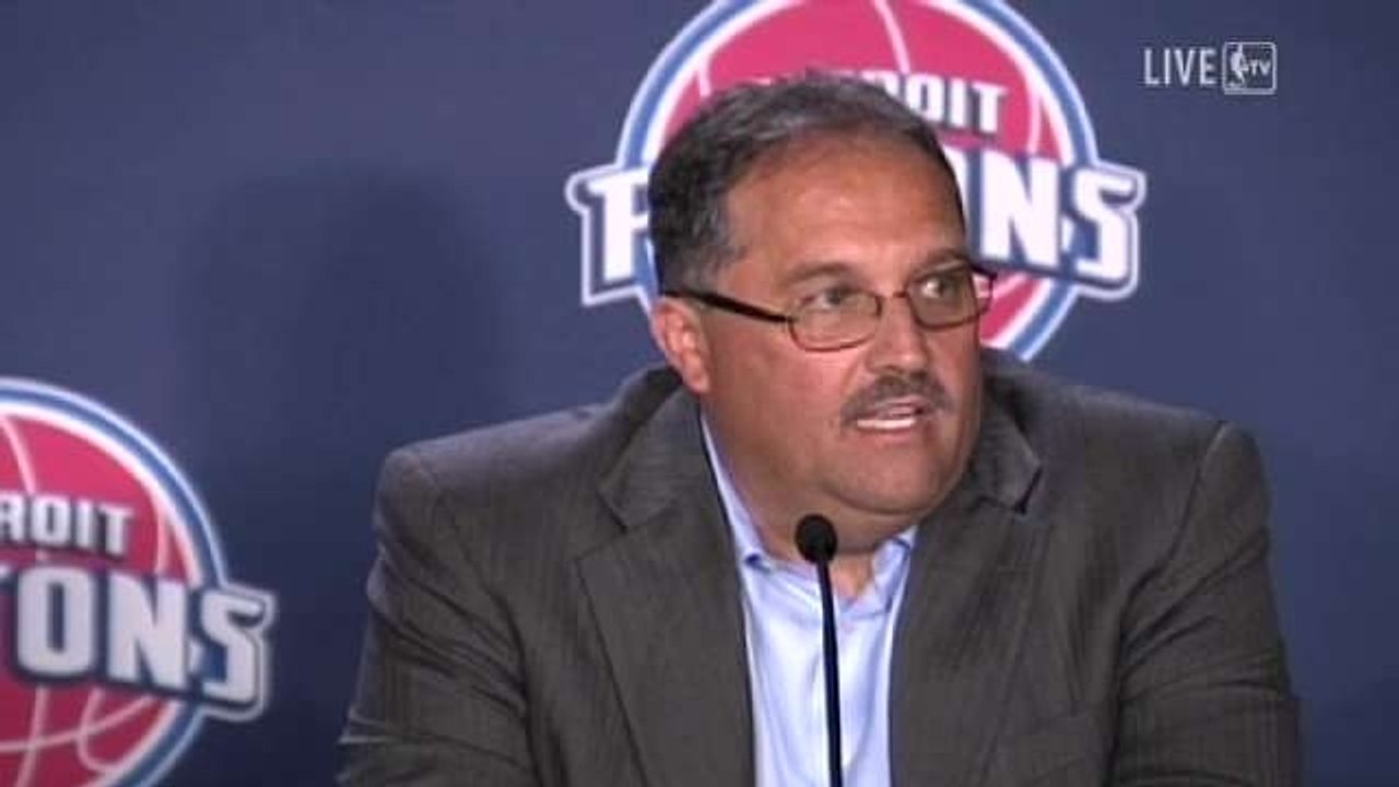 Detroit Pistons Introduce Stan Van Gundy