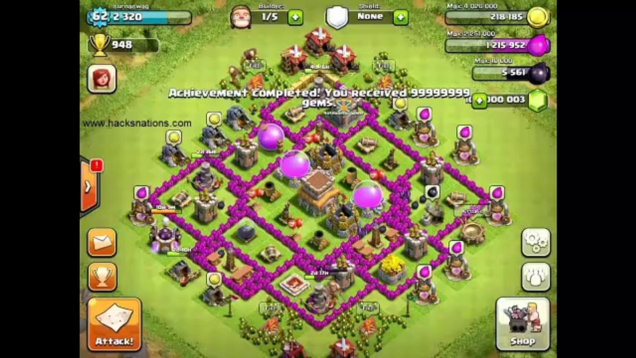 Clash of Clans Cheat Codes No Survey No Jailbreak  Tool Download