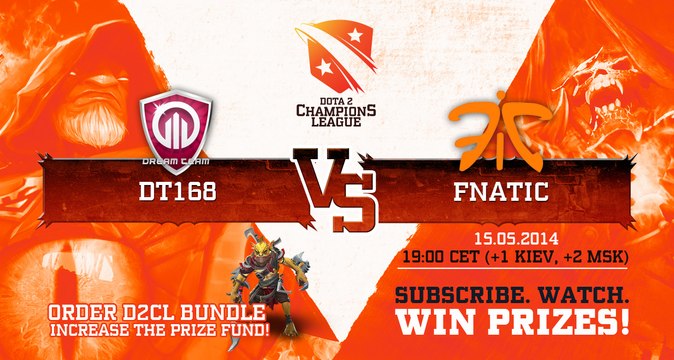 Fnatic vs DreamTeam168 Game 2 - Dota 2 Champions League - @DotaCapitalist
