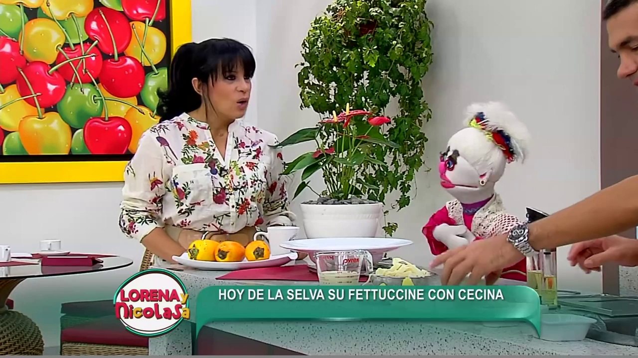 Lorena y Nicolasa: aprende a cocinar unos ricos fetuccinis con cecina (1/2)