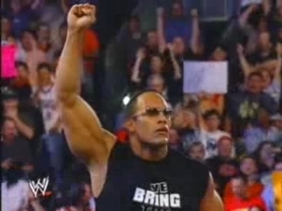 WWE - The Rock's surprise return