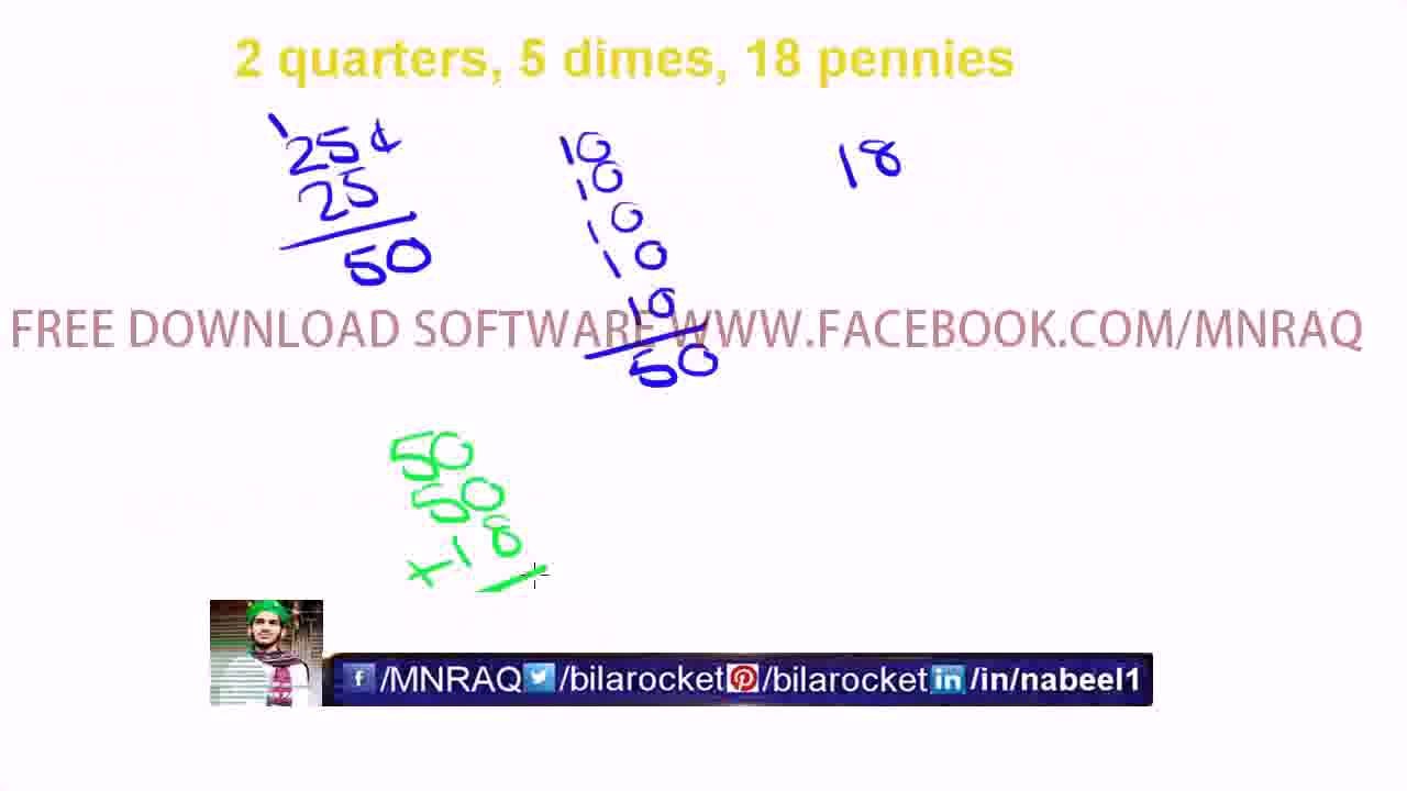 Basic Math Tutorial 4 Addition of Money By MNRAQ