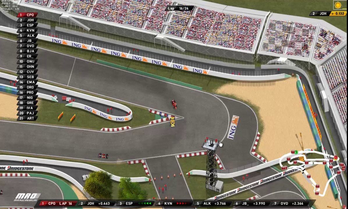 1ER GP Magny Cours. Legends f1 MRO