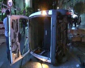 Soma protestosu Kadıköy'ü savaş alanına çevirdi