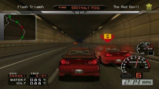 Tokyo Xtreme Racer 3 on PCSX2 (Widescreen Hack - Tokyo Route)
