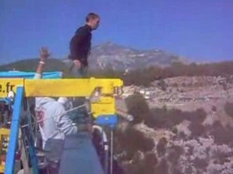 mon premier saut a l elastique