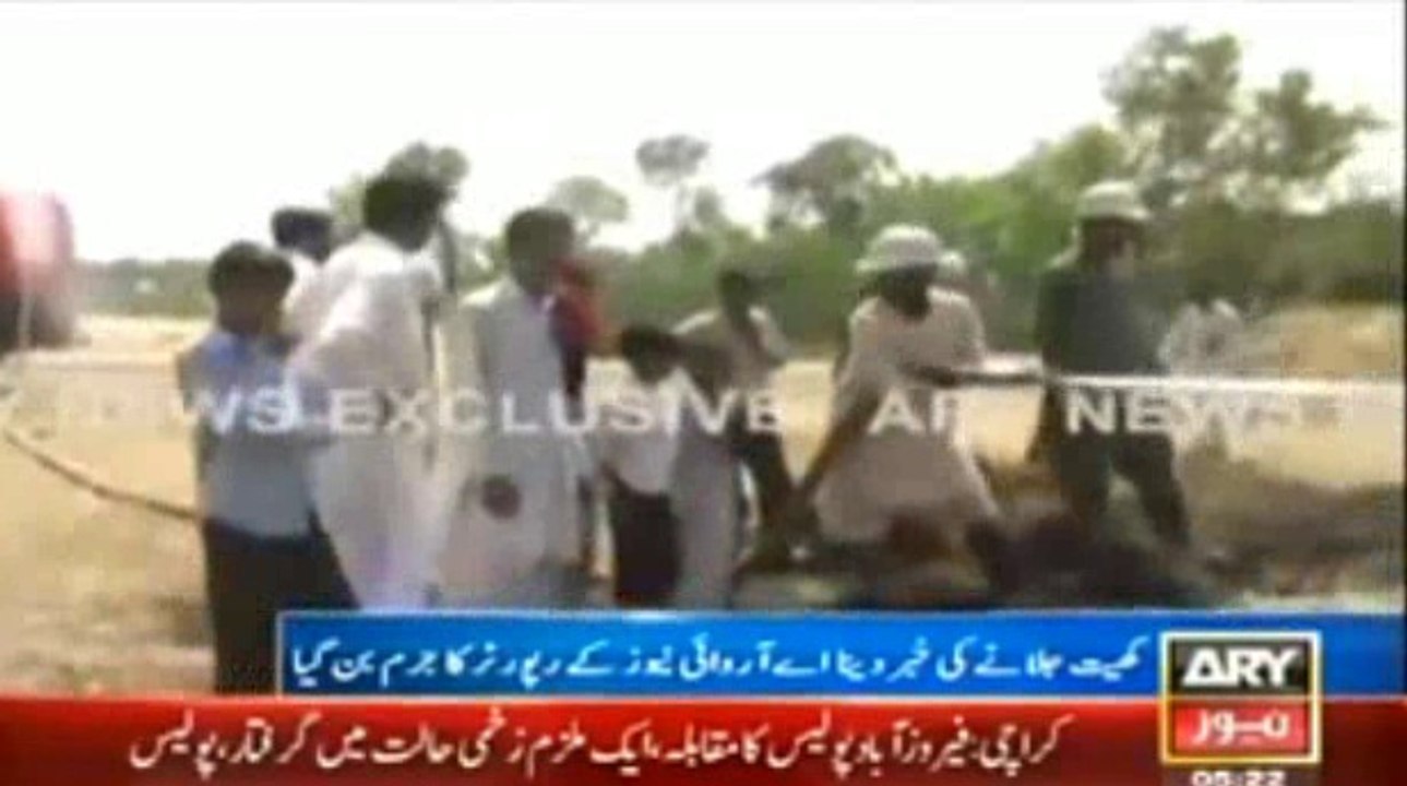 aik zamindar ki gandum ki fasal  jala di pml ka roshan pakistan