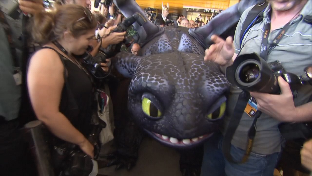 A Dragon Knocks Over Photogs In Cannes