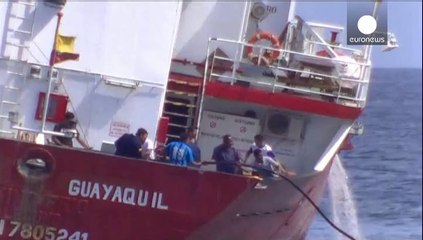 Ecuador declares emergency over petrol tanker threat to Galapagos islands