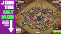 Clash of Clans: TH8 New Base Defense Results & LAST of My Hog Rider Attacks!