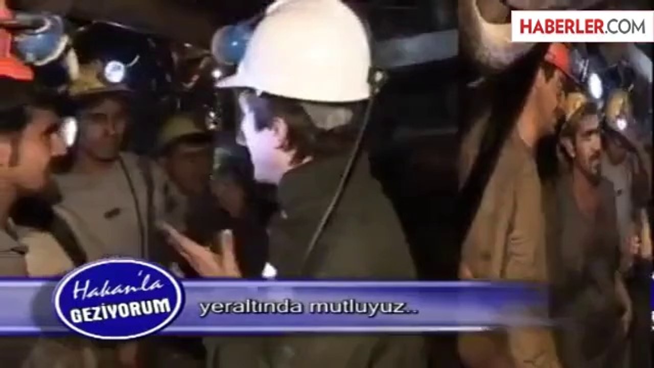 Soma Maden Ocağı'nda Geçmiş Yıllarda Çekilmiş Görüntüler