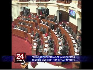 Denuncian supuestos vínculos entre hermano de Nadine Heredia y César Álvarez
