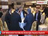 CHP Milletvekili Mevlüt Aslanoğlu Hayatını Kaybetti