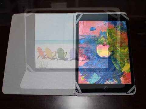 V7 Universal Rotating Case and Stand - Sharp looking iPad Mini case!