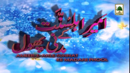 Ameer e Ahle Sunnat Ke Mufeed Madani Phool Ep 41