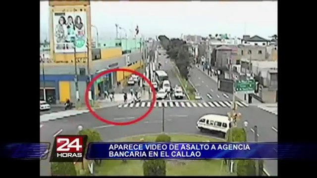 Este video probaría inocencia de taxista durante asalto en banco del Callao